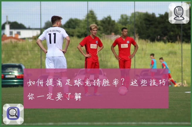 如何提高足球竞猜胜率？这些技巧你一定要了解