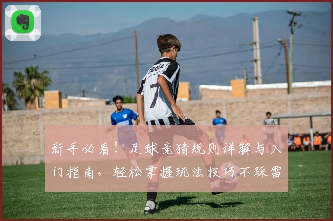 新手必看！足球竞猜规则详解与入门指南，轻松掌握玩法技巧不踩雷